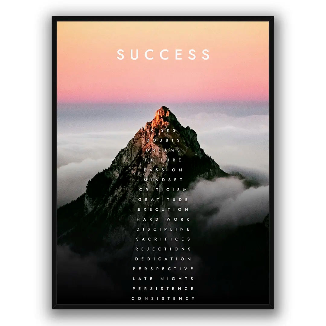 Success Mountain | Plakat