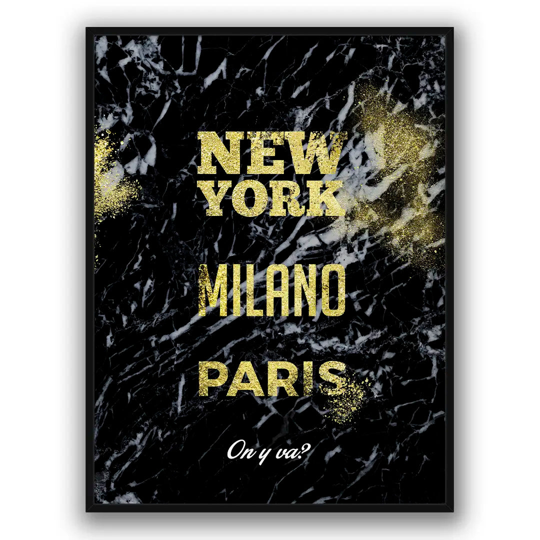On Y Va? | Plakat