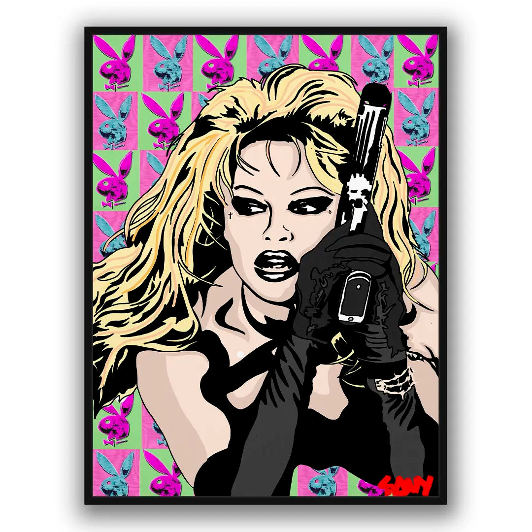 Pamela Barb Wire Playboy | Plakat