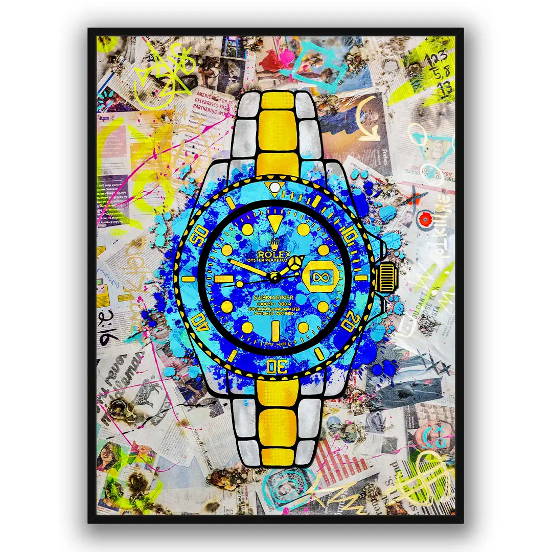 Submariner Niebieski | Plakat