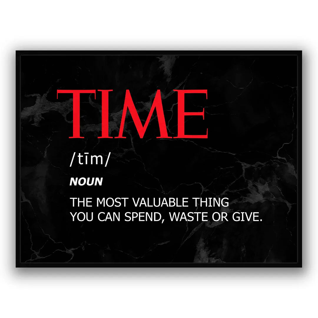 Time Definition | Poster