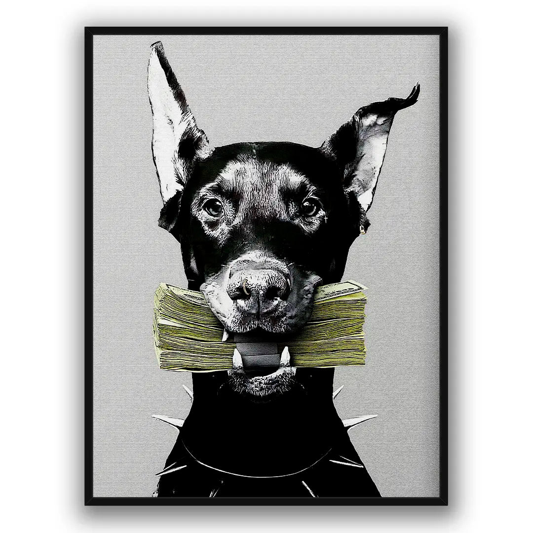 Cash Doberman | Plakat