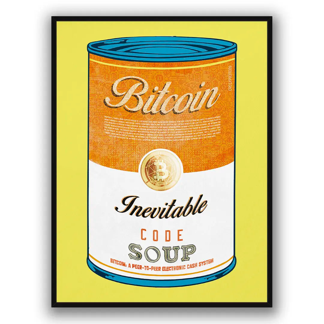 Bitcoin Soup | Plakat
