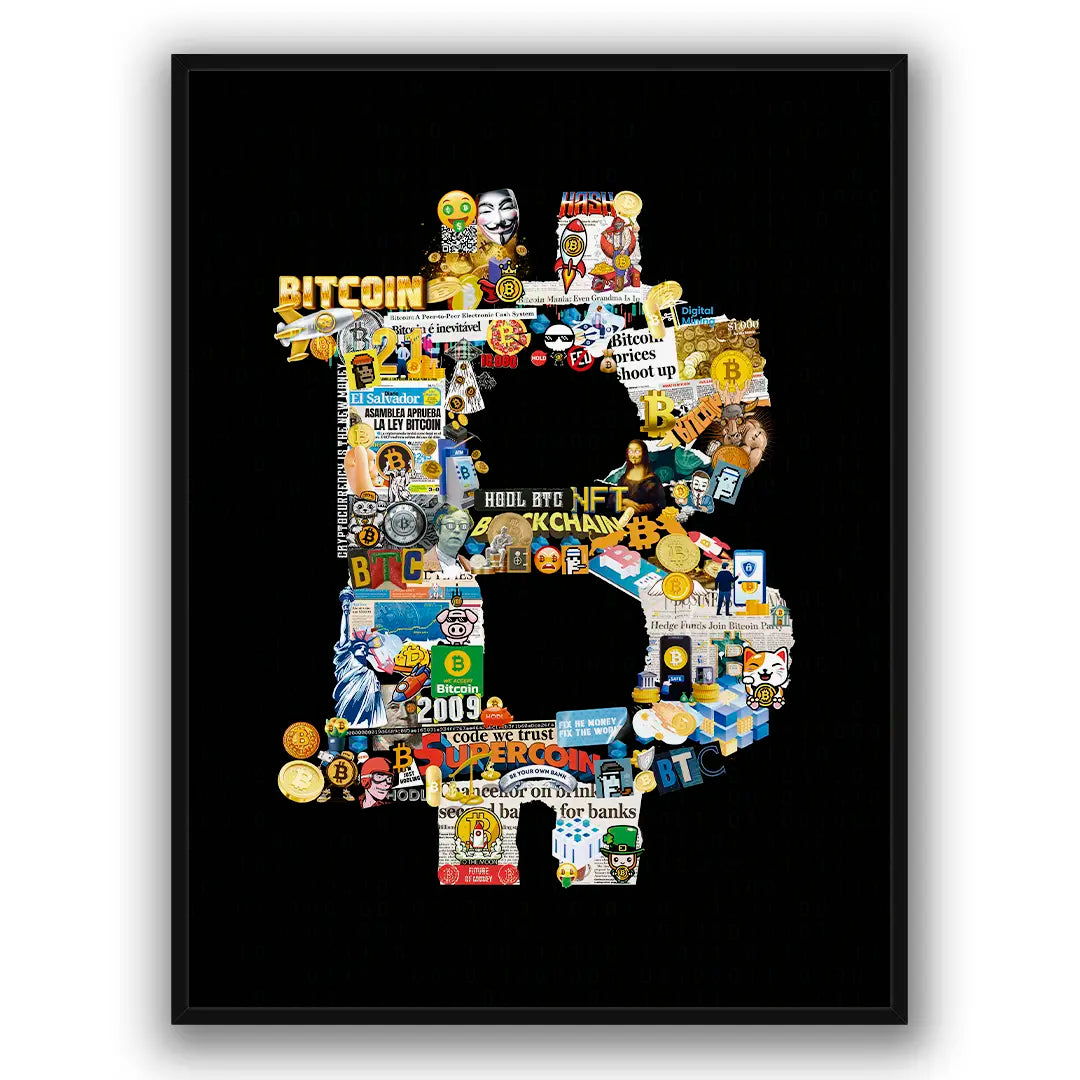 Bitcoin Symbol | Plakat