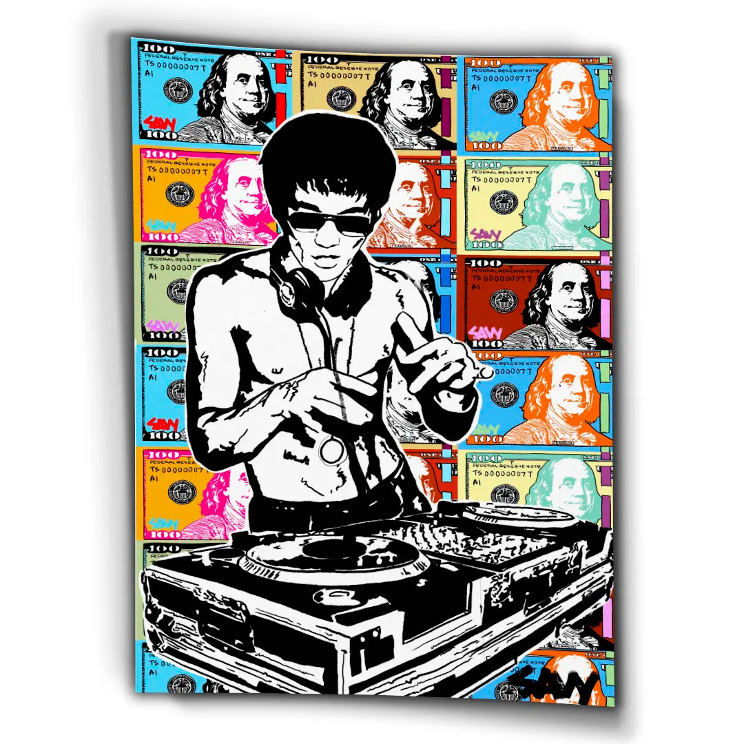 Bruce Lee DJ | Plakat