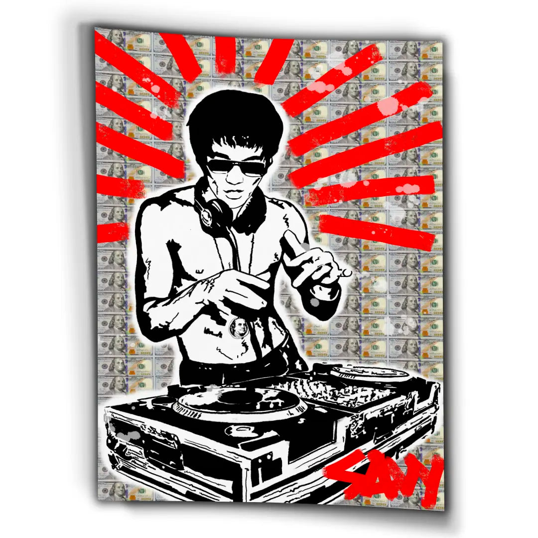 Bruce Lee DJ 2.0 | Plakat