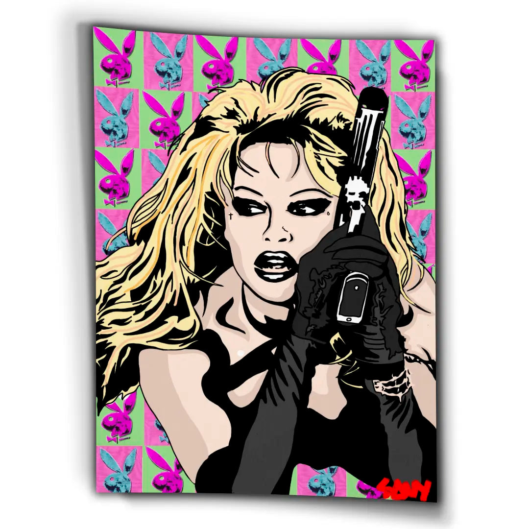 Pamela Barb Wire Playboy | Plakat