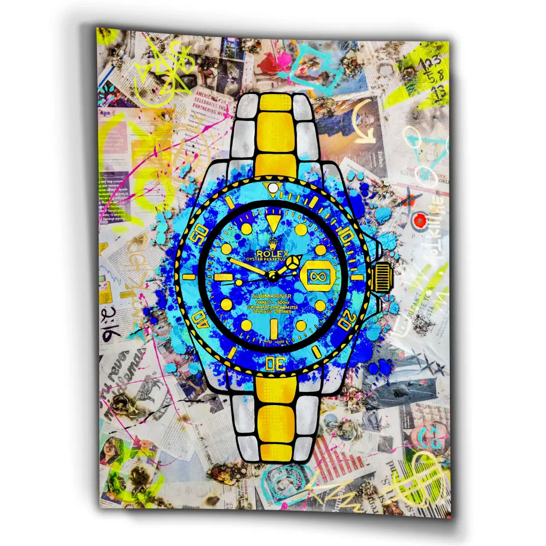 Submariner Niebieski | Plakat