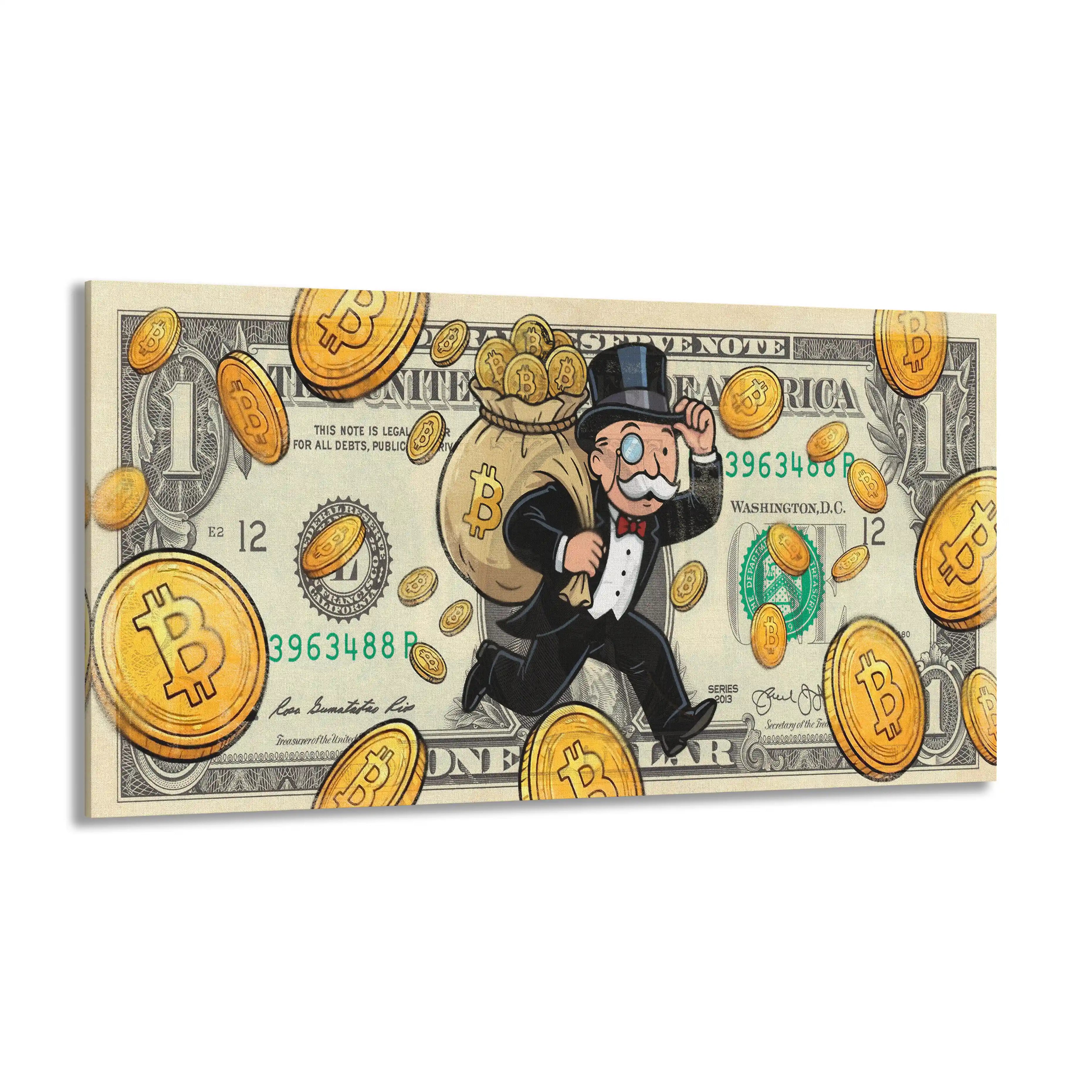 Bitcoin Monopoly | Obraz