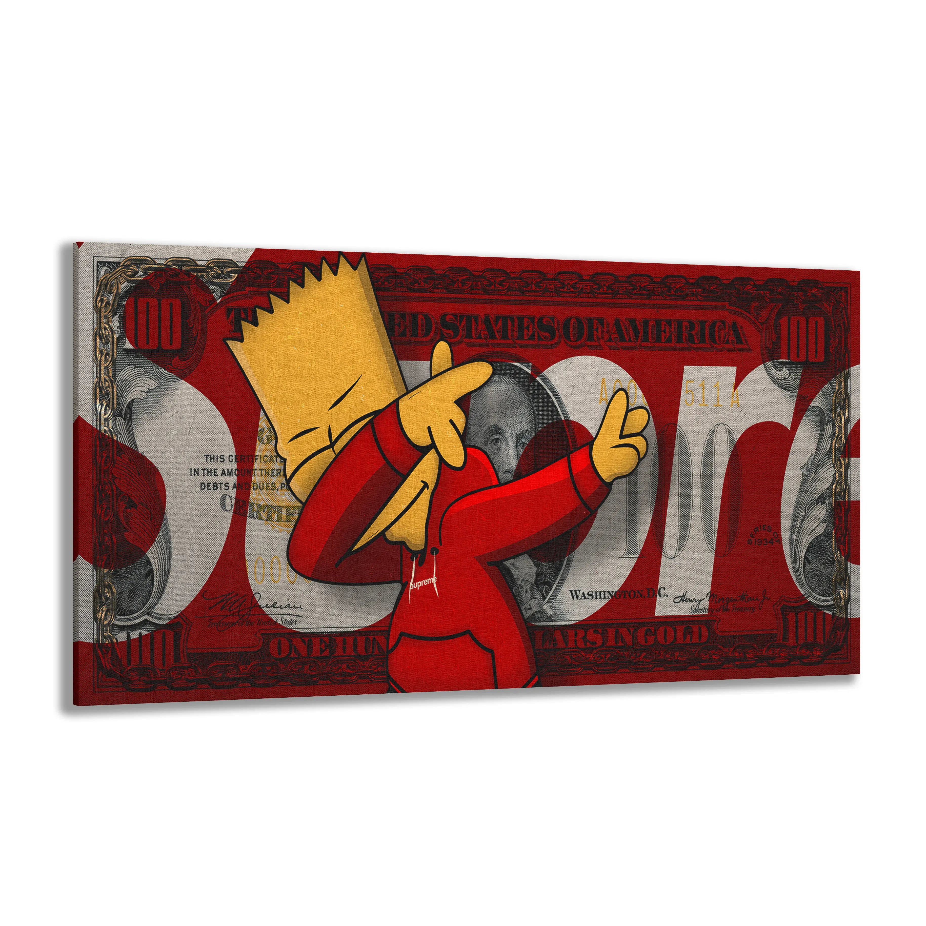 The Simpsons Supreme Dollar | Obraz