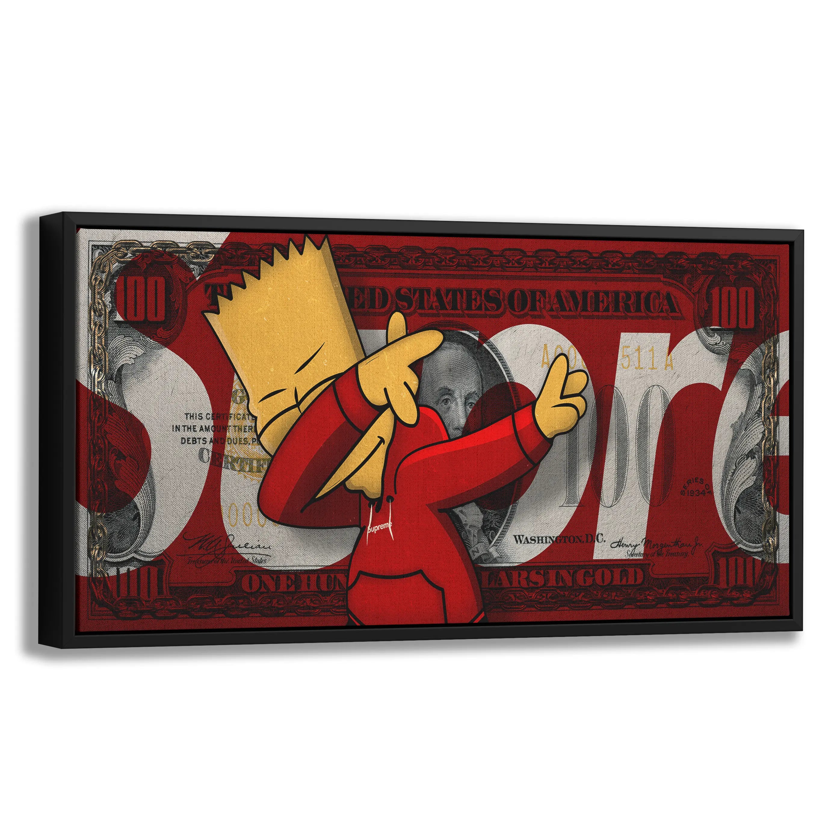 The Simpsons Supreme Dollar | Obraz