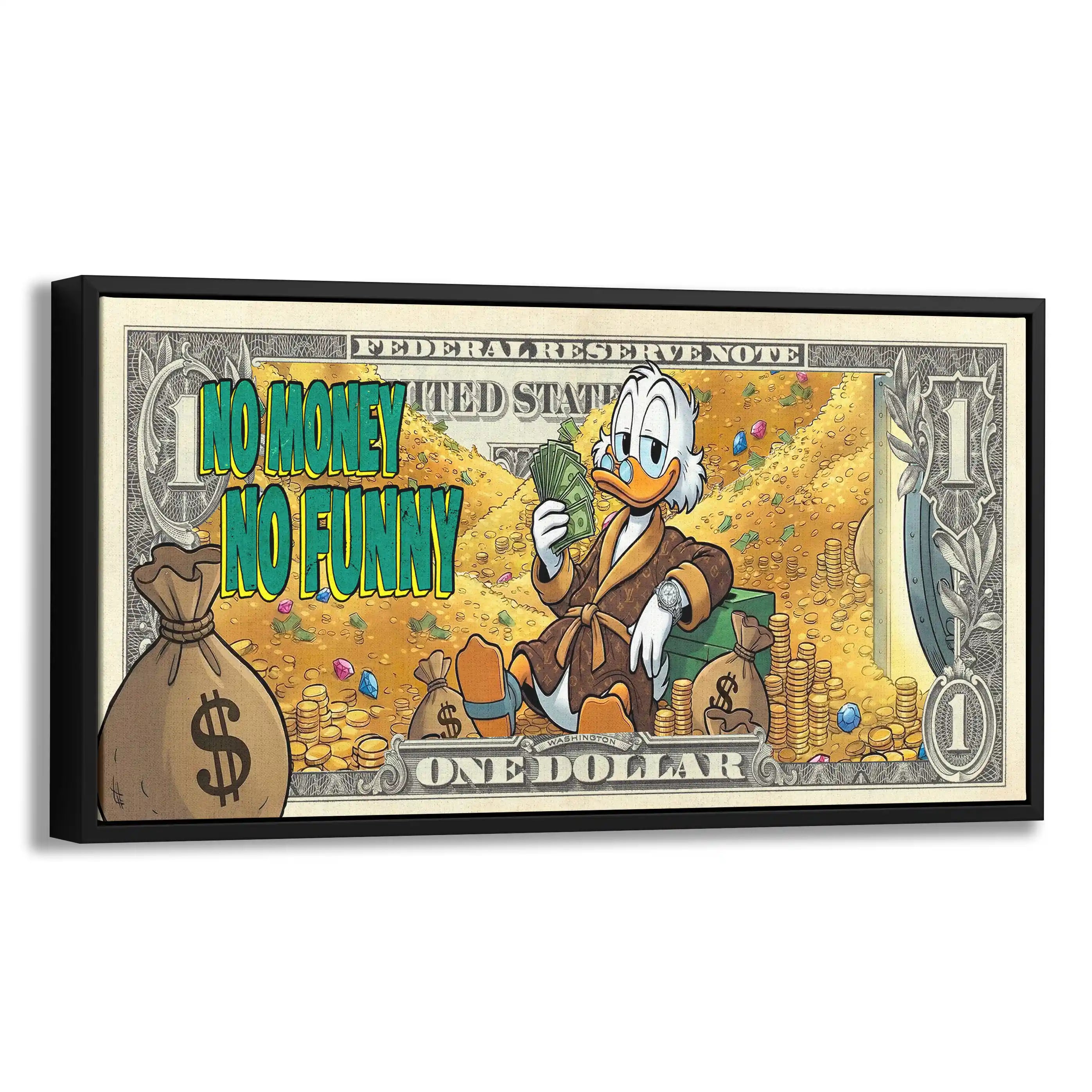 No Money No Funny | Obraz