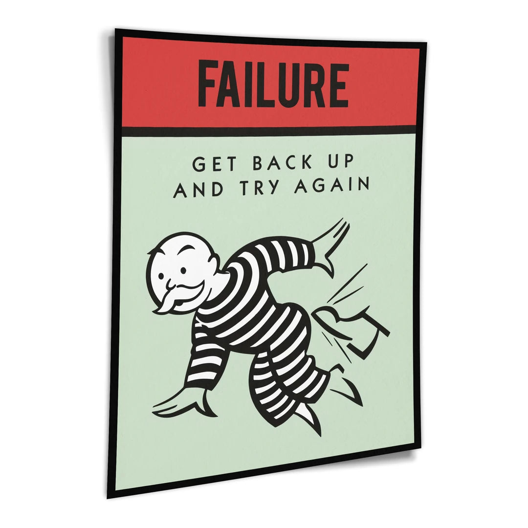 Monopoly Failure | Plakat, pod kątem