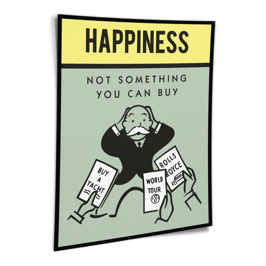 Monopoly Happiness | Plakat, pod kątem