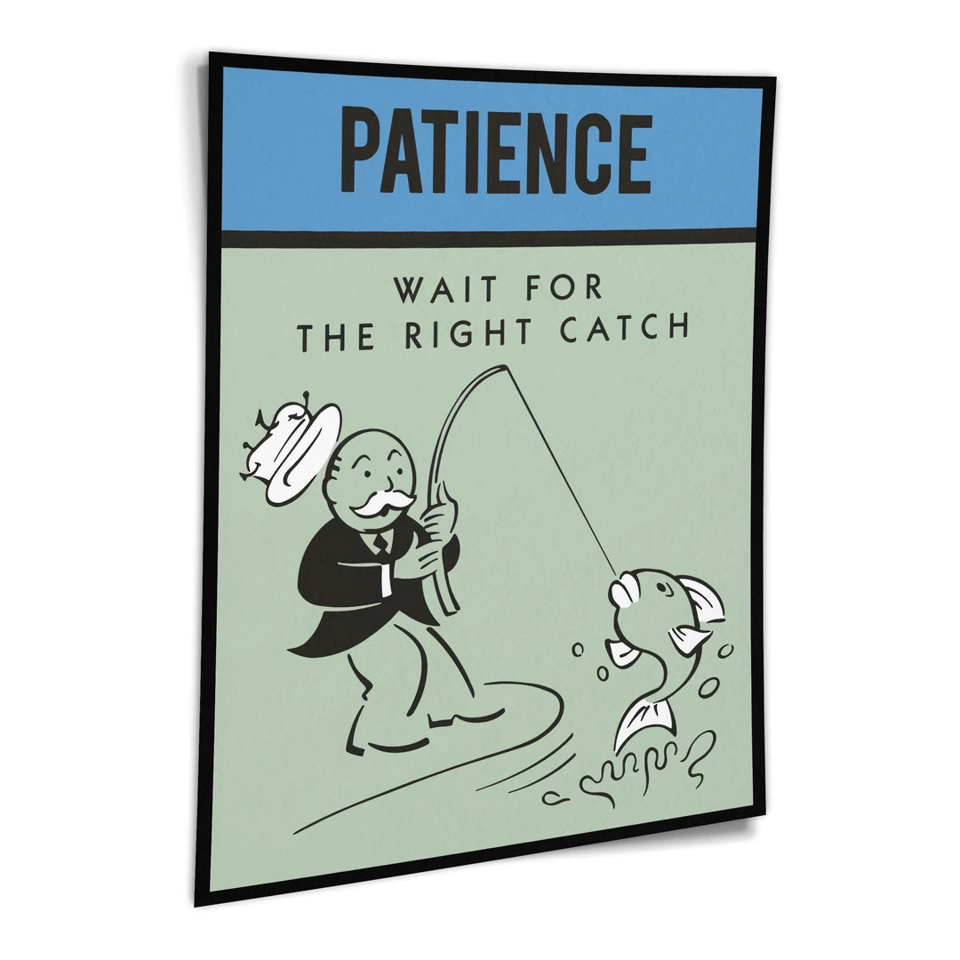 Monopoly Patience | Plakat, pod kątem
