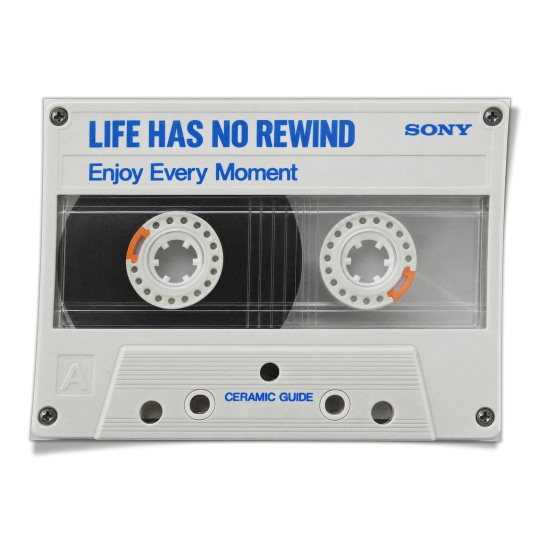Kaseta Sony Life Has No Rewind | Plakat, widok z przodu