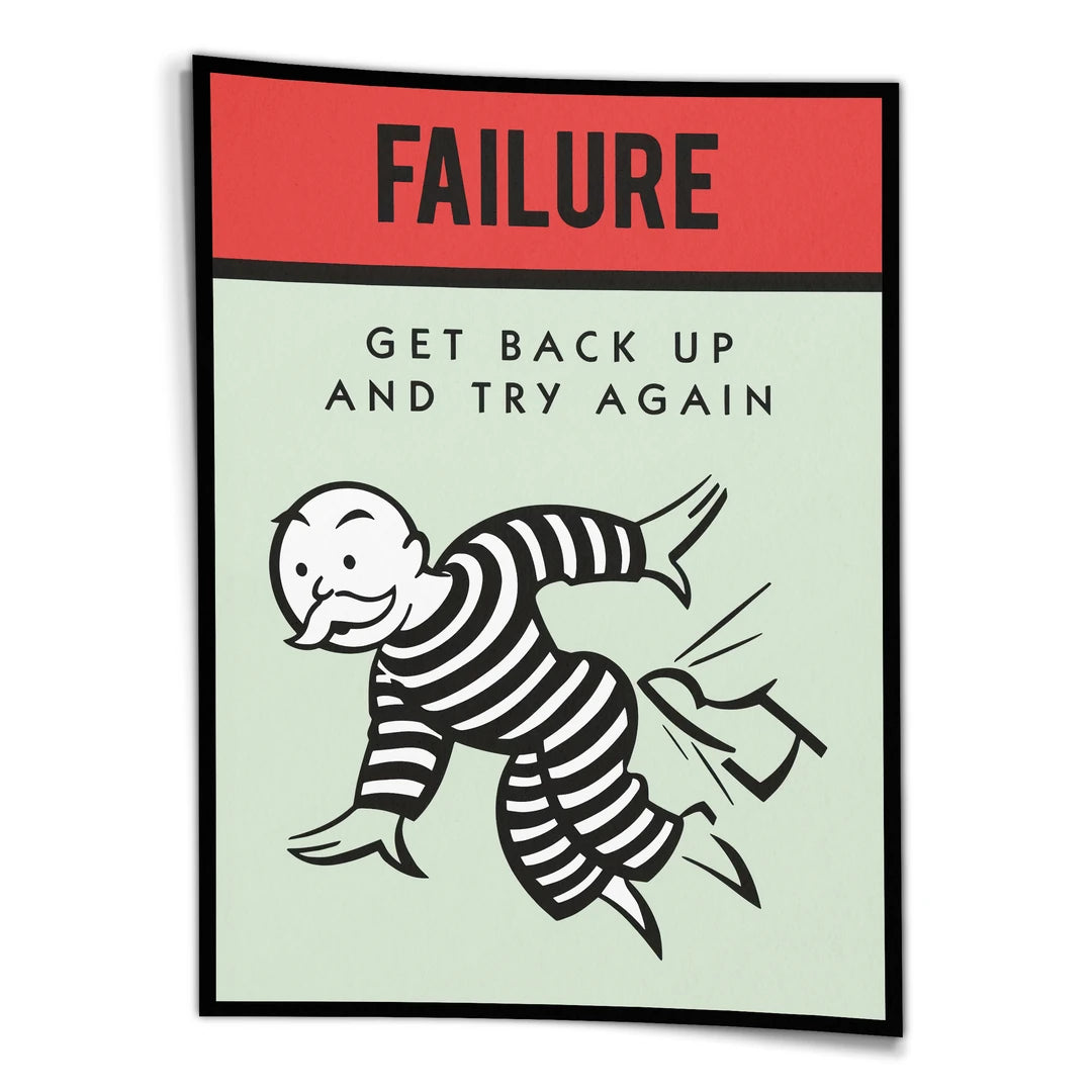 Monopoly Failure | Plakat, widok z przodu