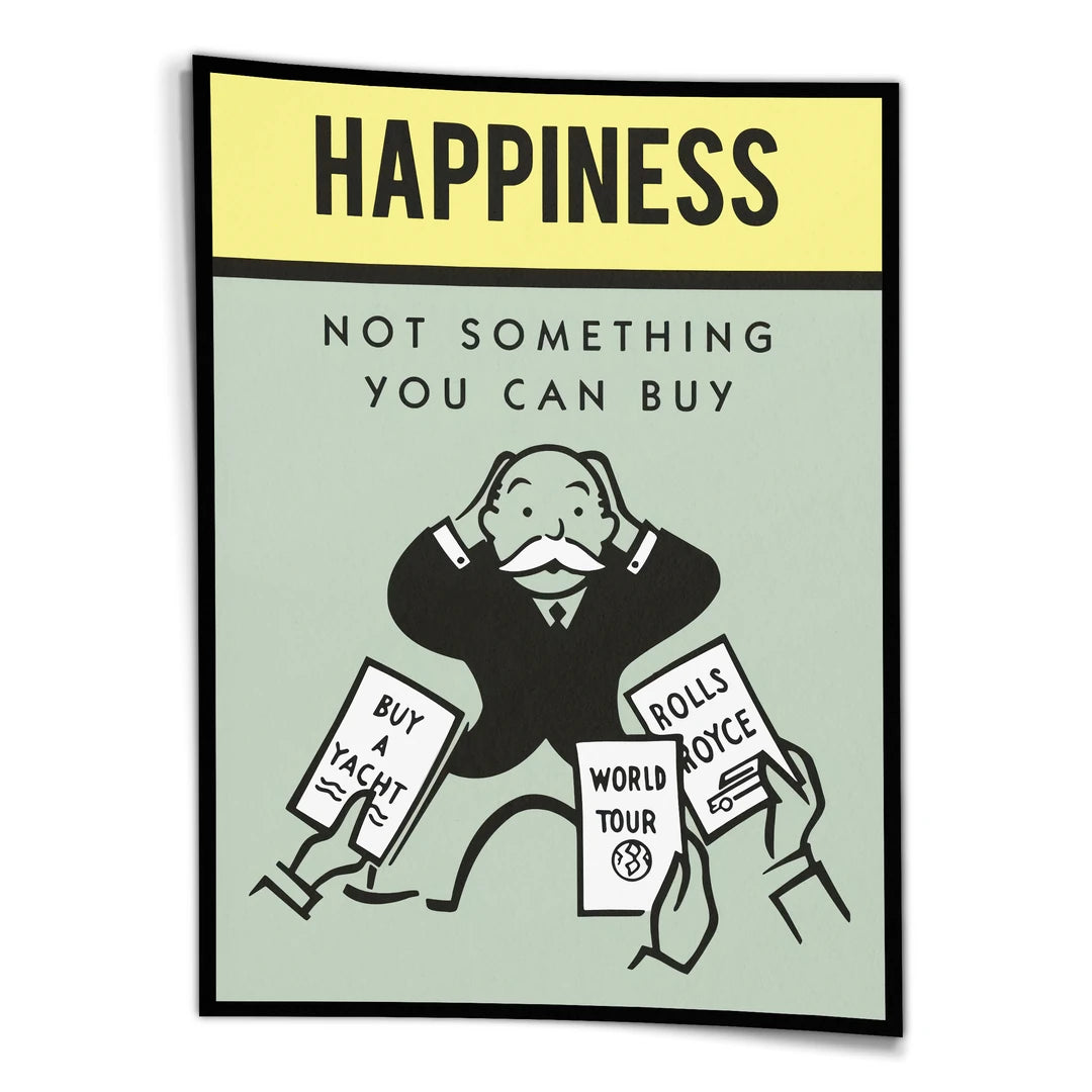 Monopoly Happiness | Plakat, widok z przodu