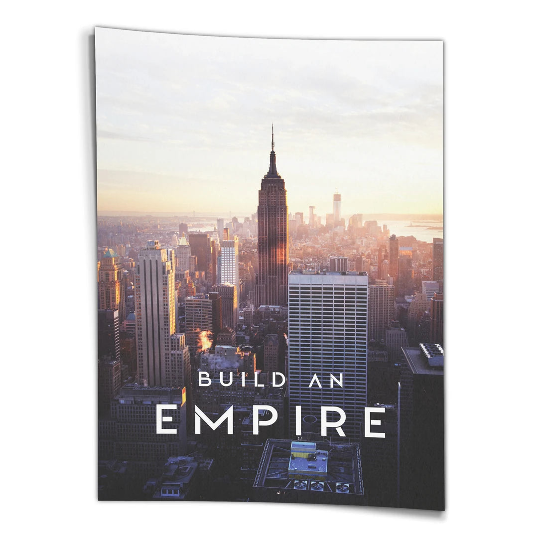 Build an Empire New York | Plakat, widok z przodu