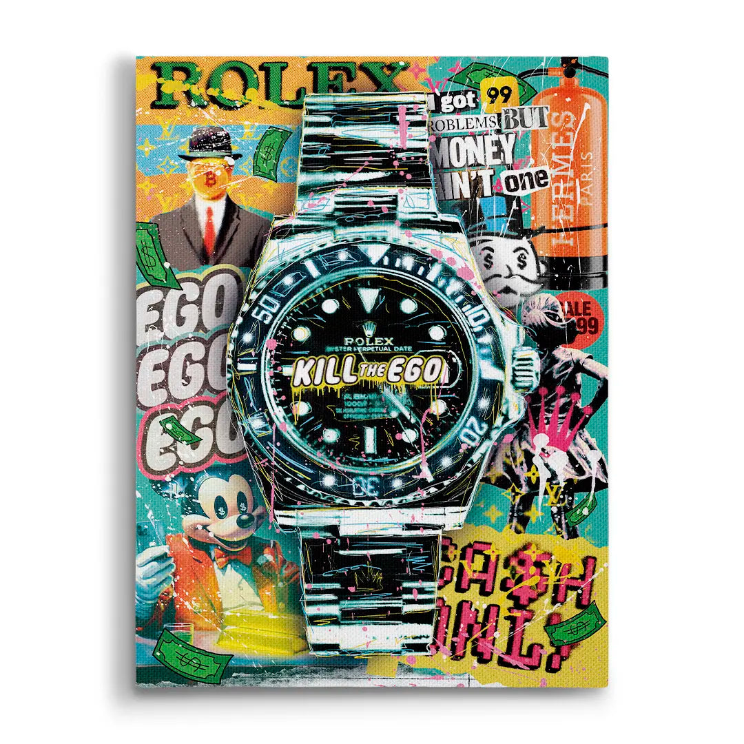 Rolex Kill The Ego | Obraz