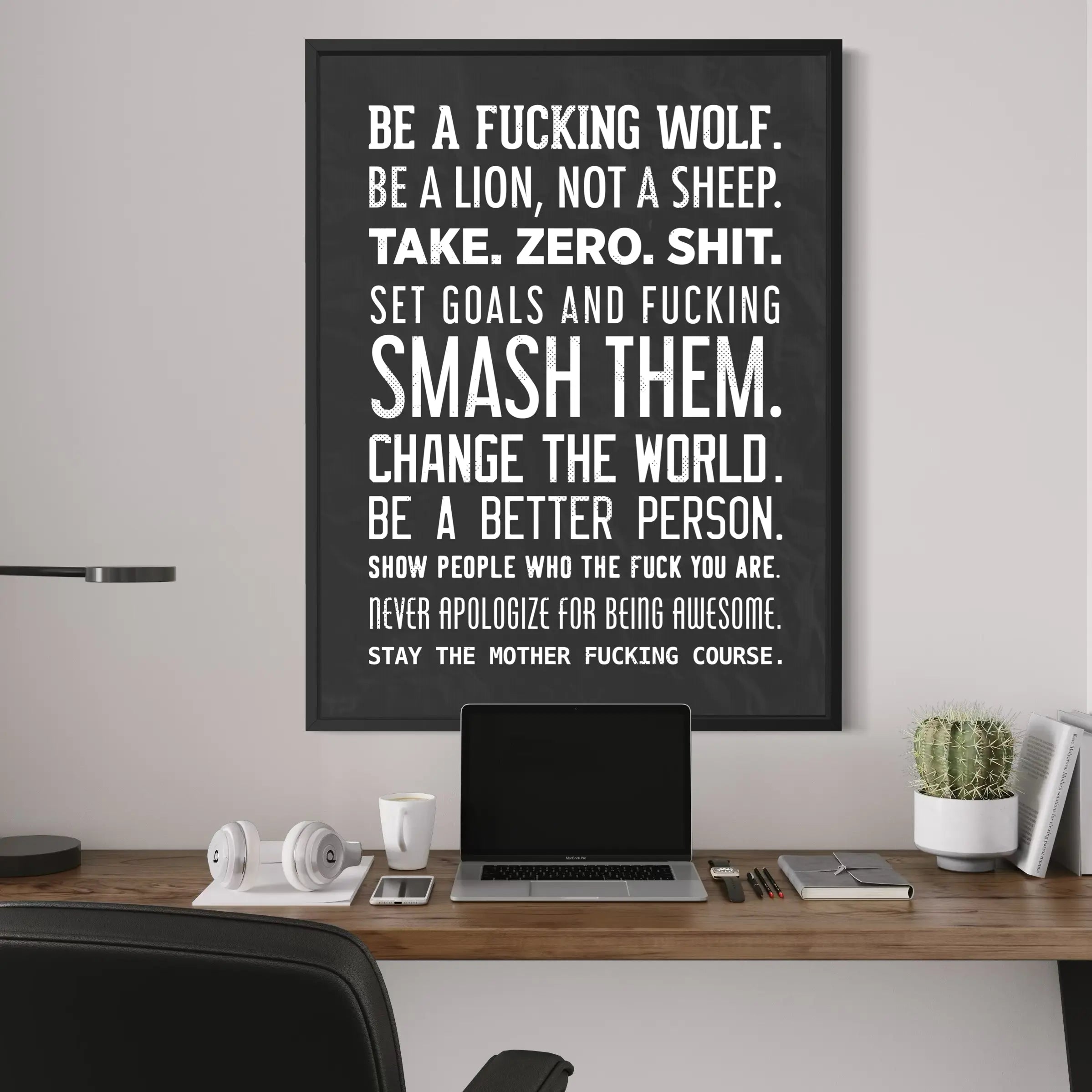 Be Wolf | Obraz