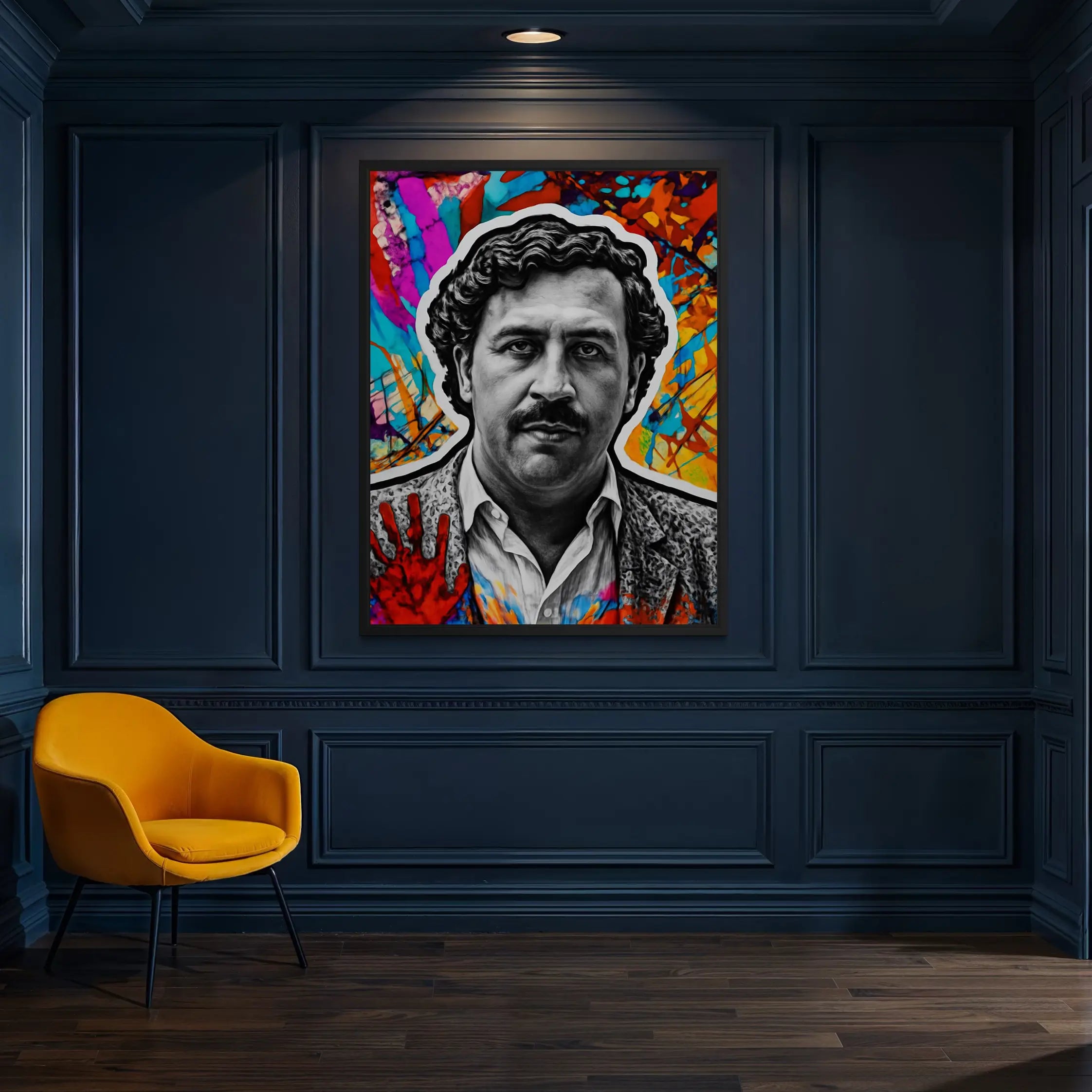 Pablo Escobar | Painting