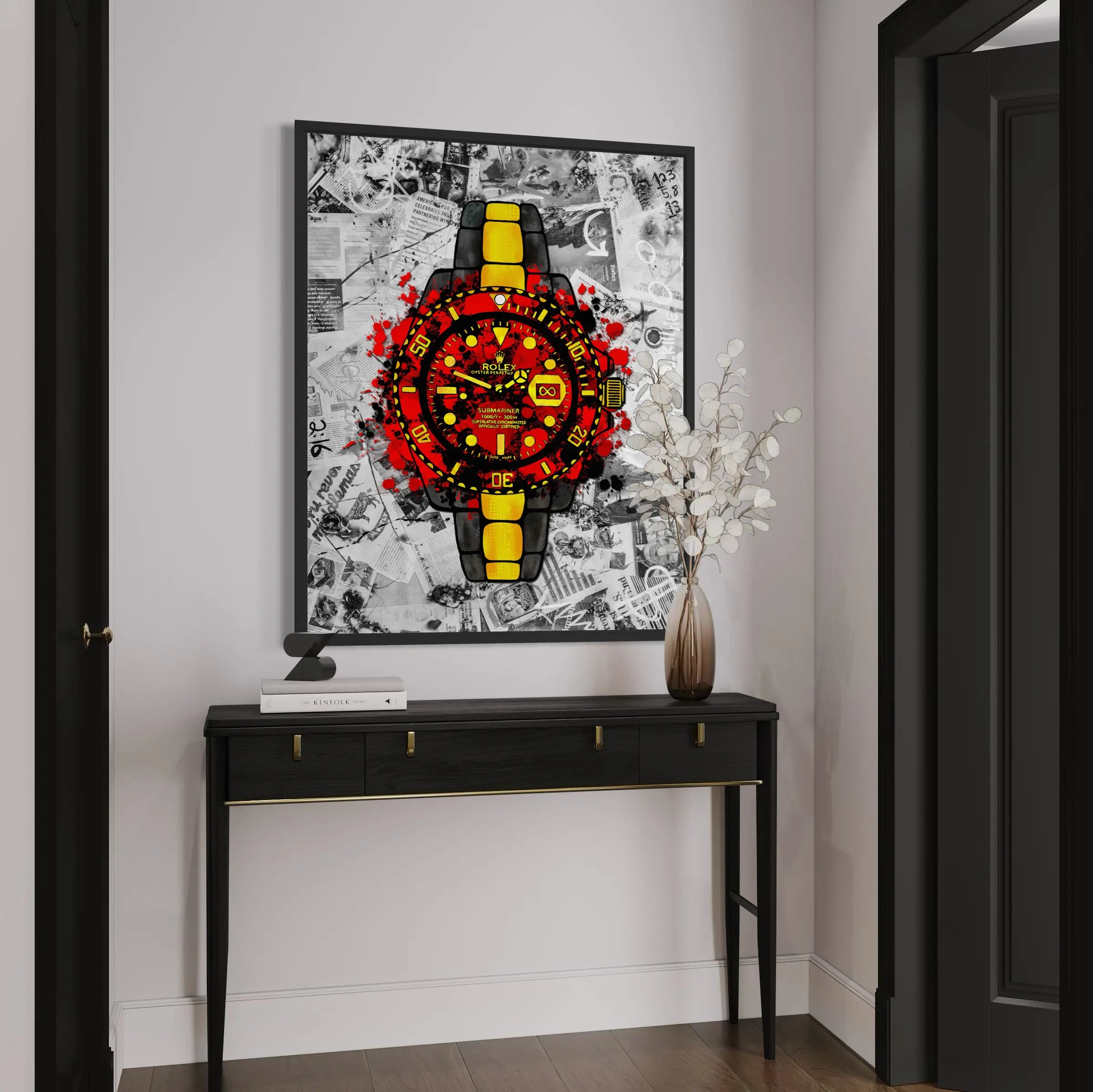 Submariner Czerwony | Obraz