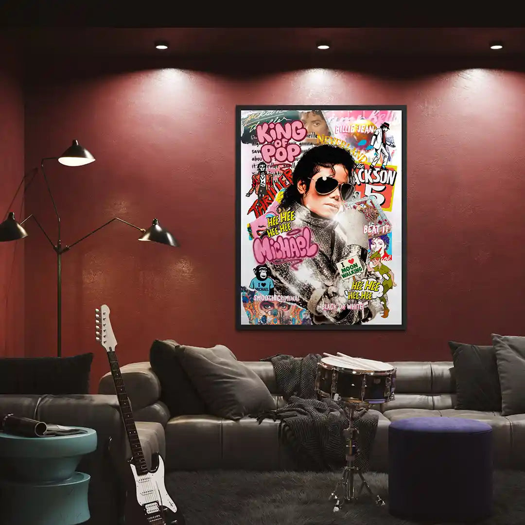 Michael Jackson King of Pop | Plakat