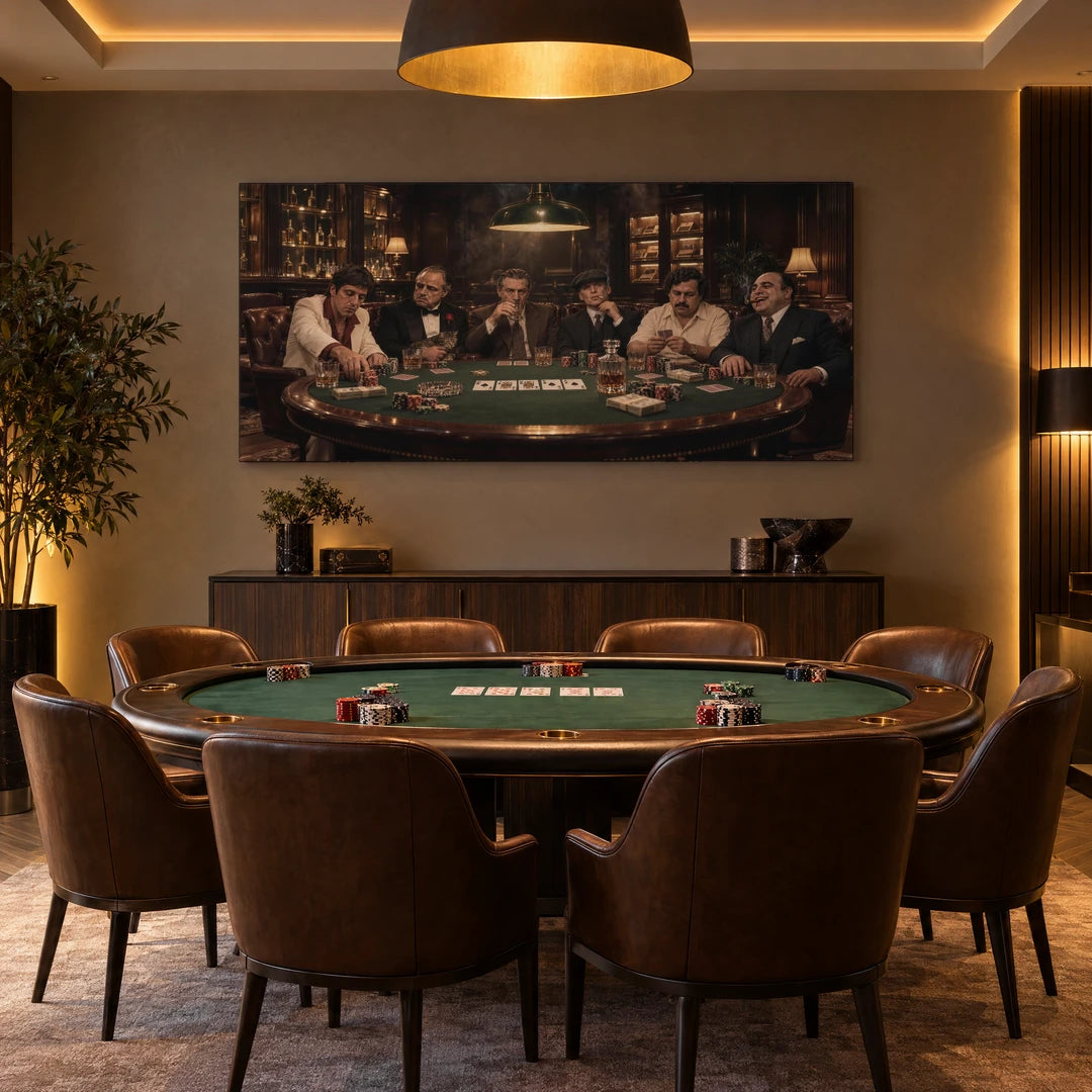 Gangster Poker Night | Obraz, we wnętrzu