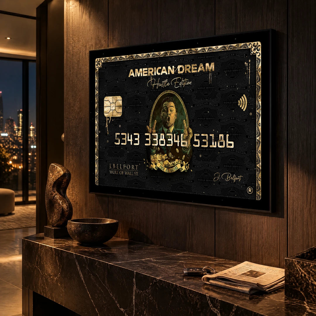 American Dream Wolf | Plakat, we wnętrzu