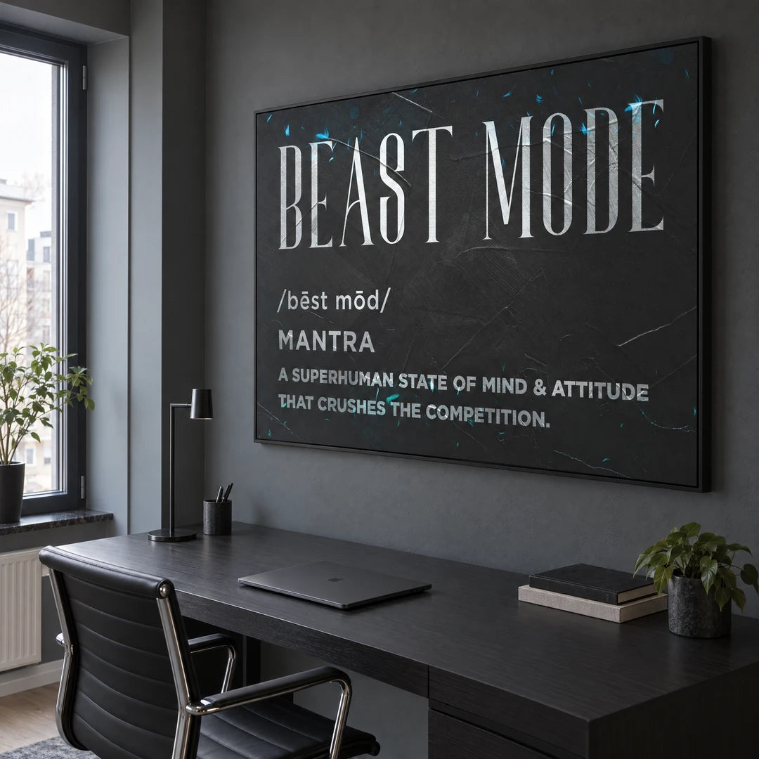 Beast Mode Definicja | Plakat, we wnętrzu