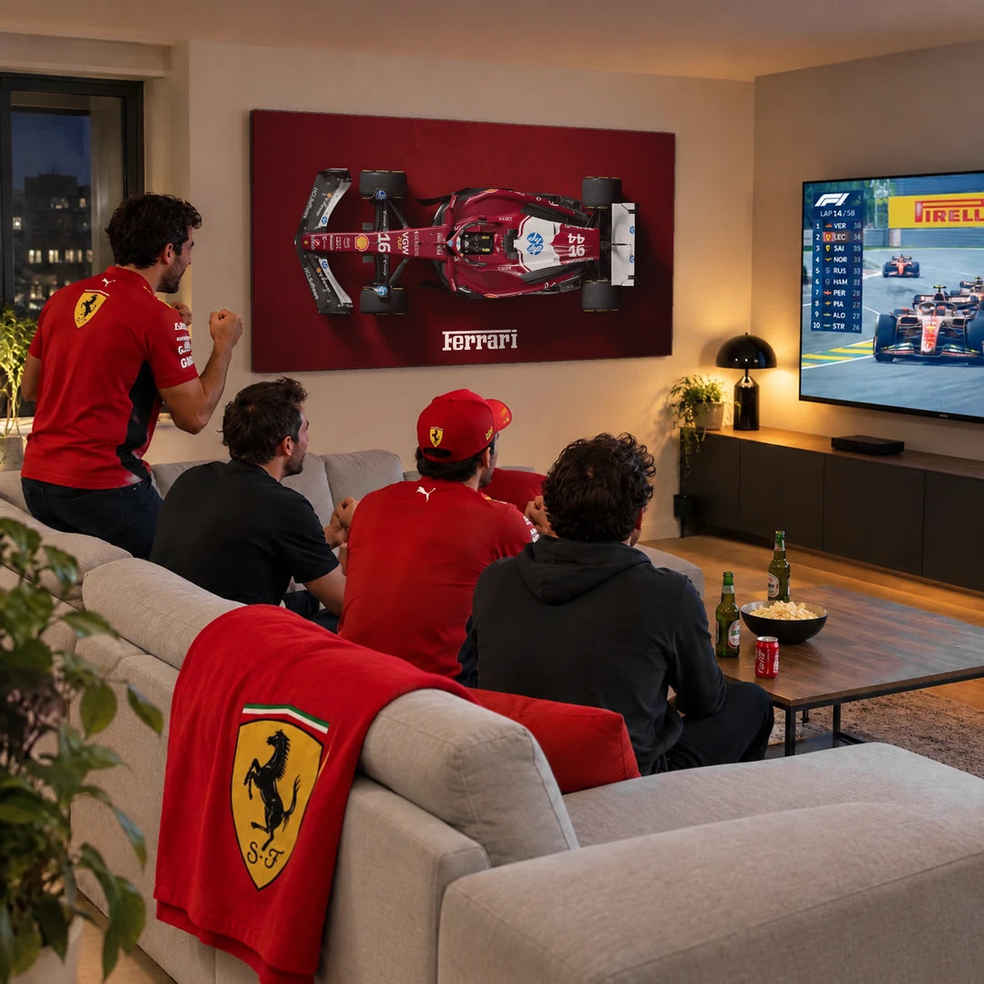 Ferrari F1 z Góry | Obraz, we wnętrzu