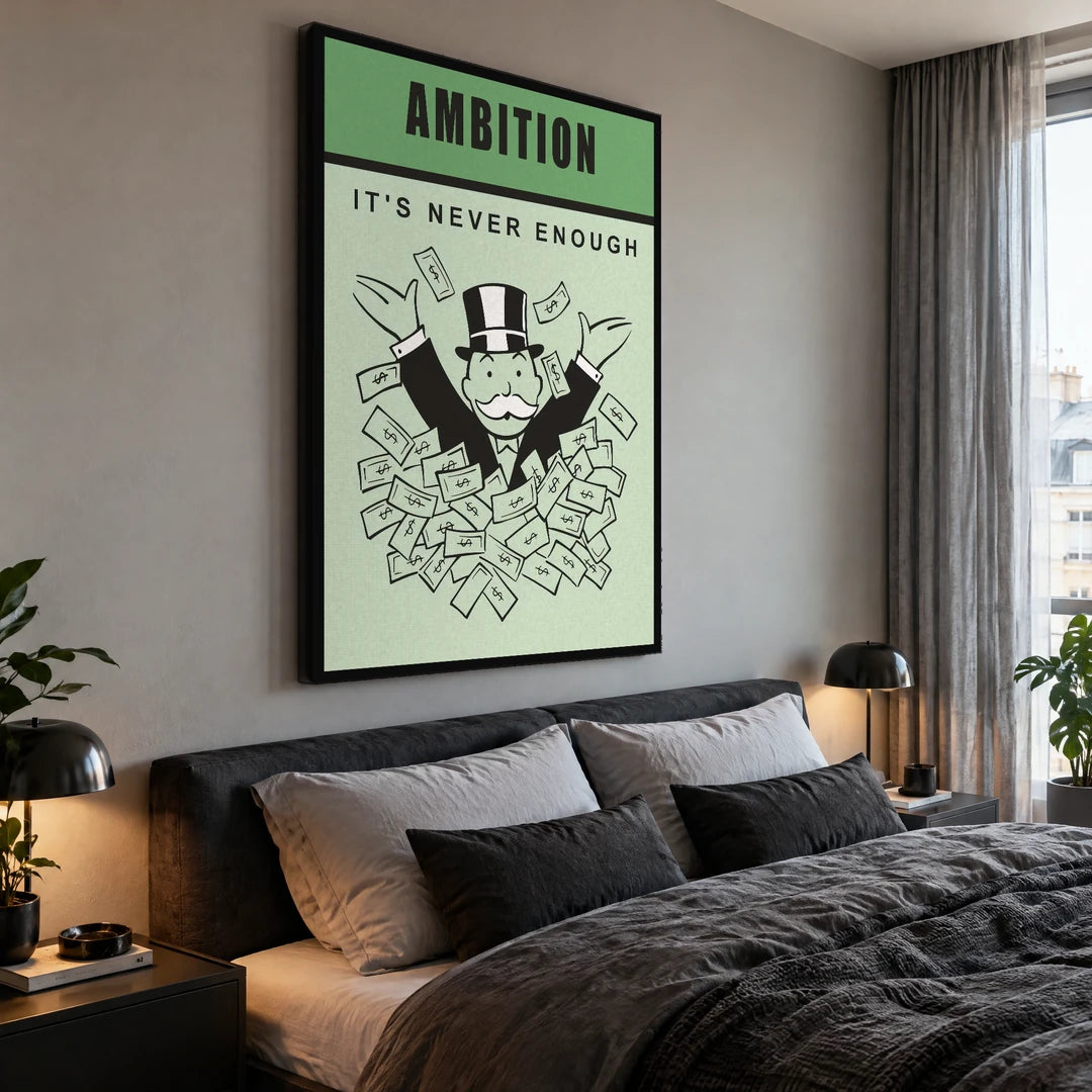 Monopoly Ambition | Plakat, we wnętrzu
