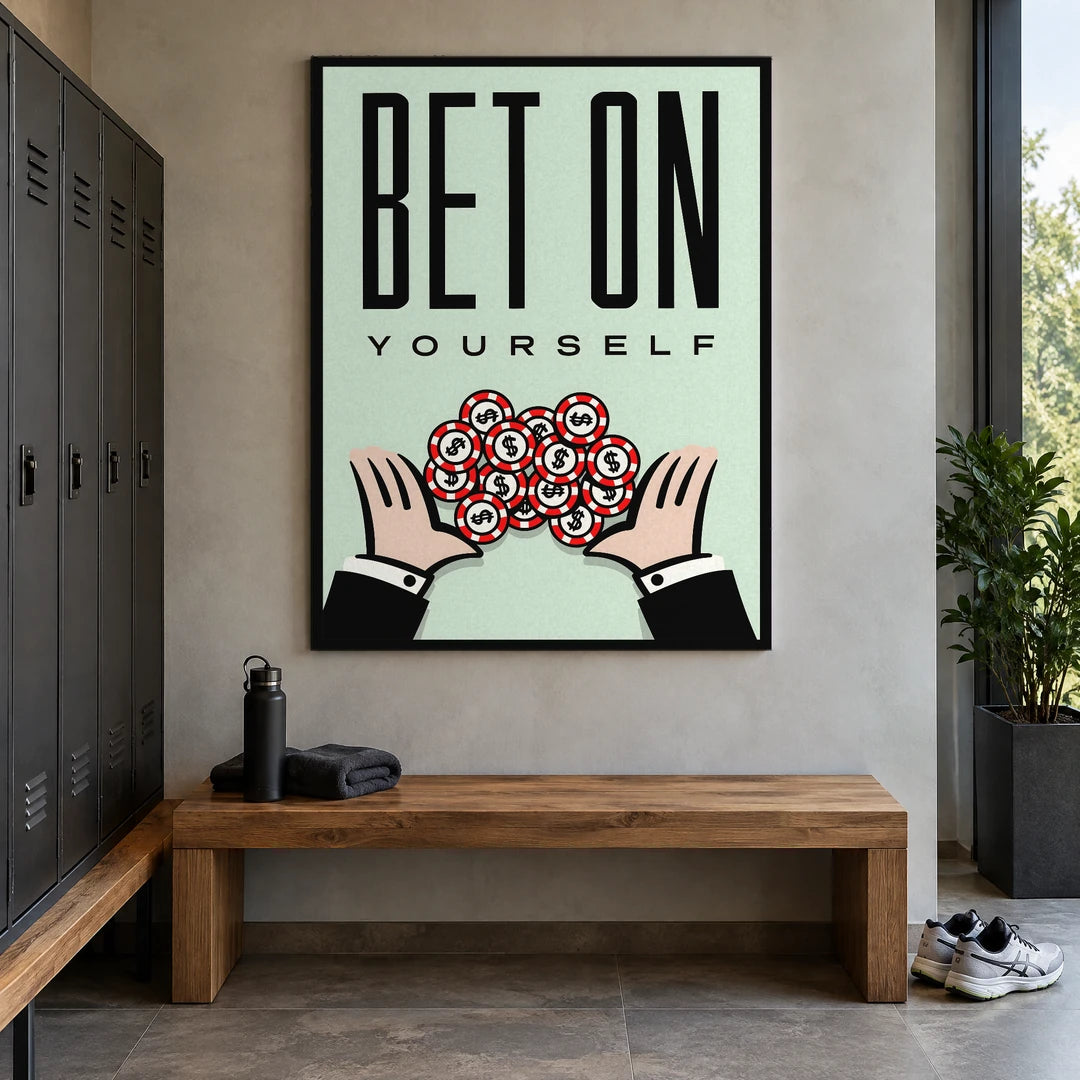 Monopoly Bet On Yourself | Plakat, we wnętrzu