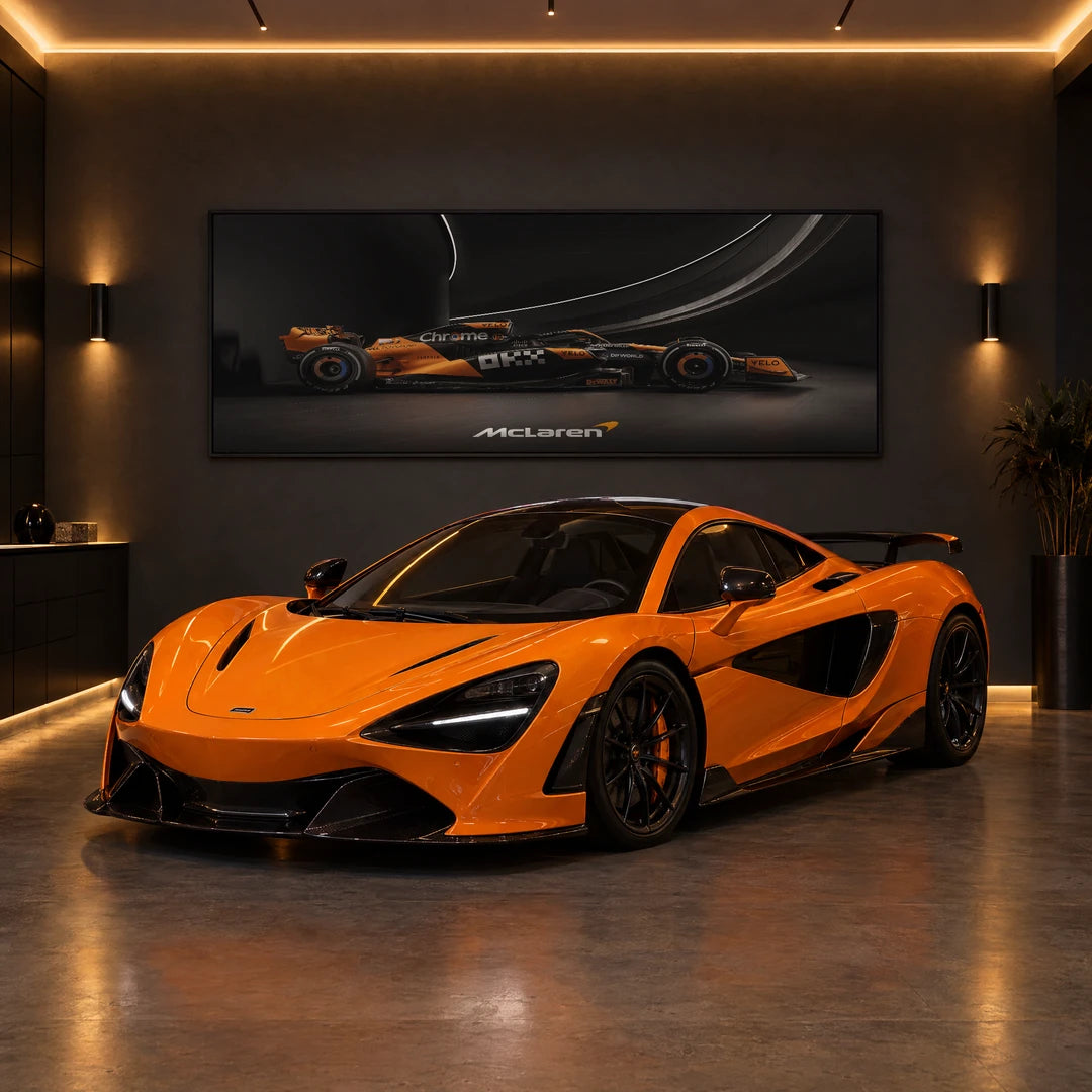 McLaren F1 z Boku | Obraz, we wnętrzu
