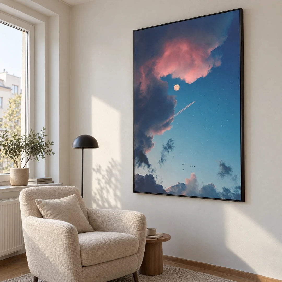 Sky View | Plakat, we wnętrzu