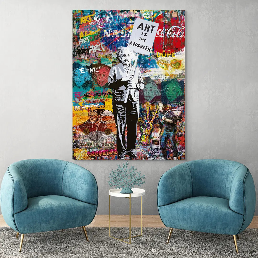 Art Is The Answer | Poster
