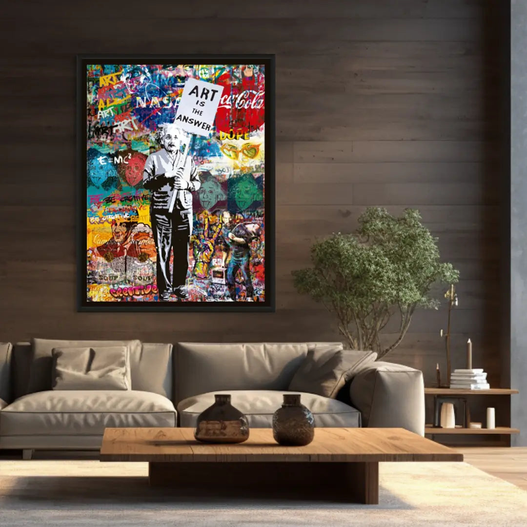 Art Is The Answer | Poster