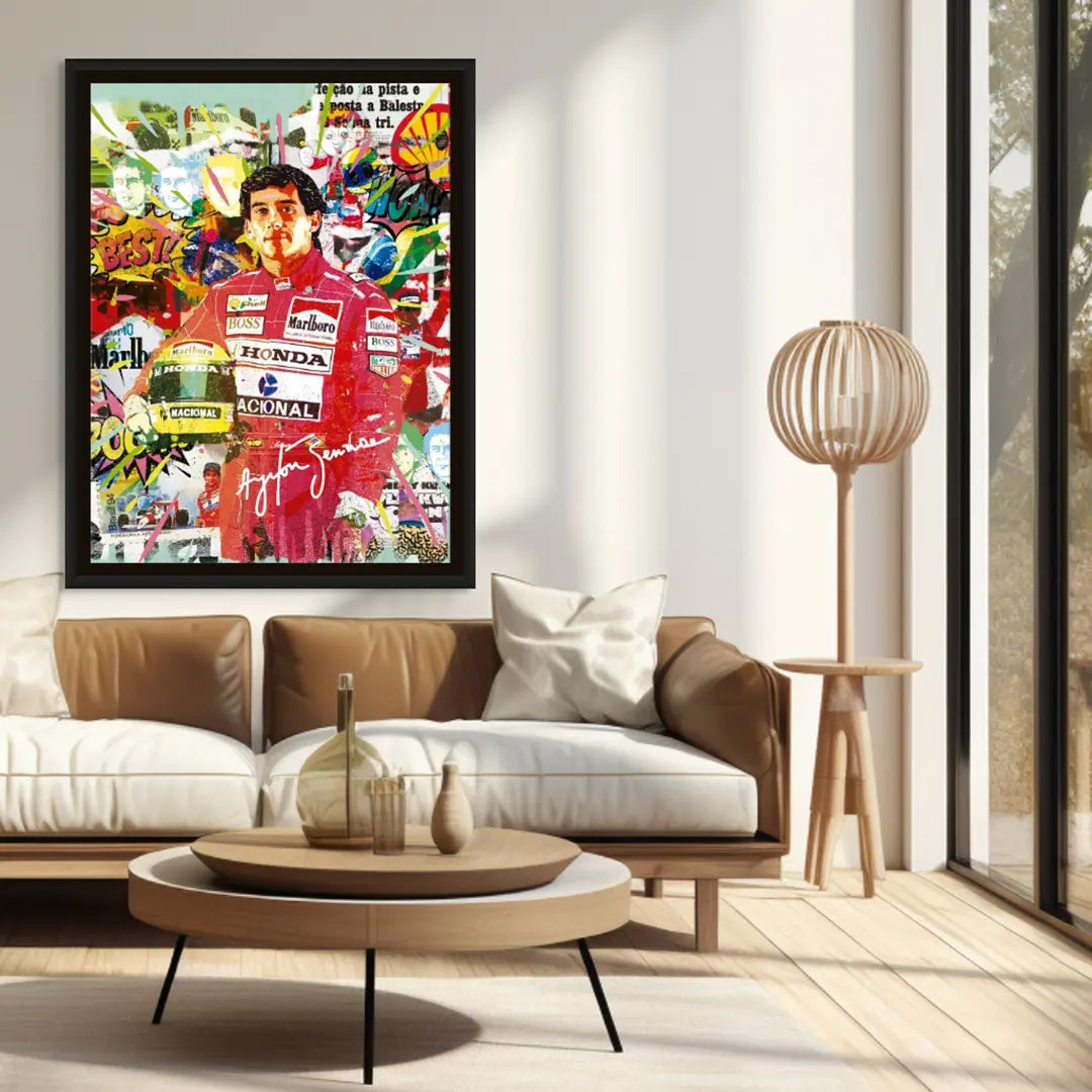 Ayrton Senna 2.0 | Canvas
