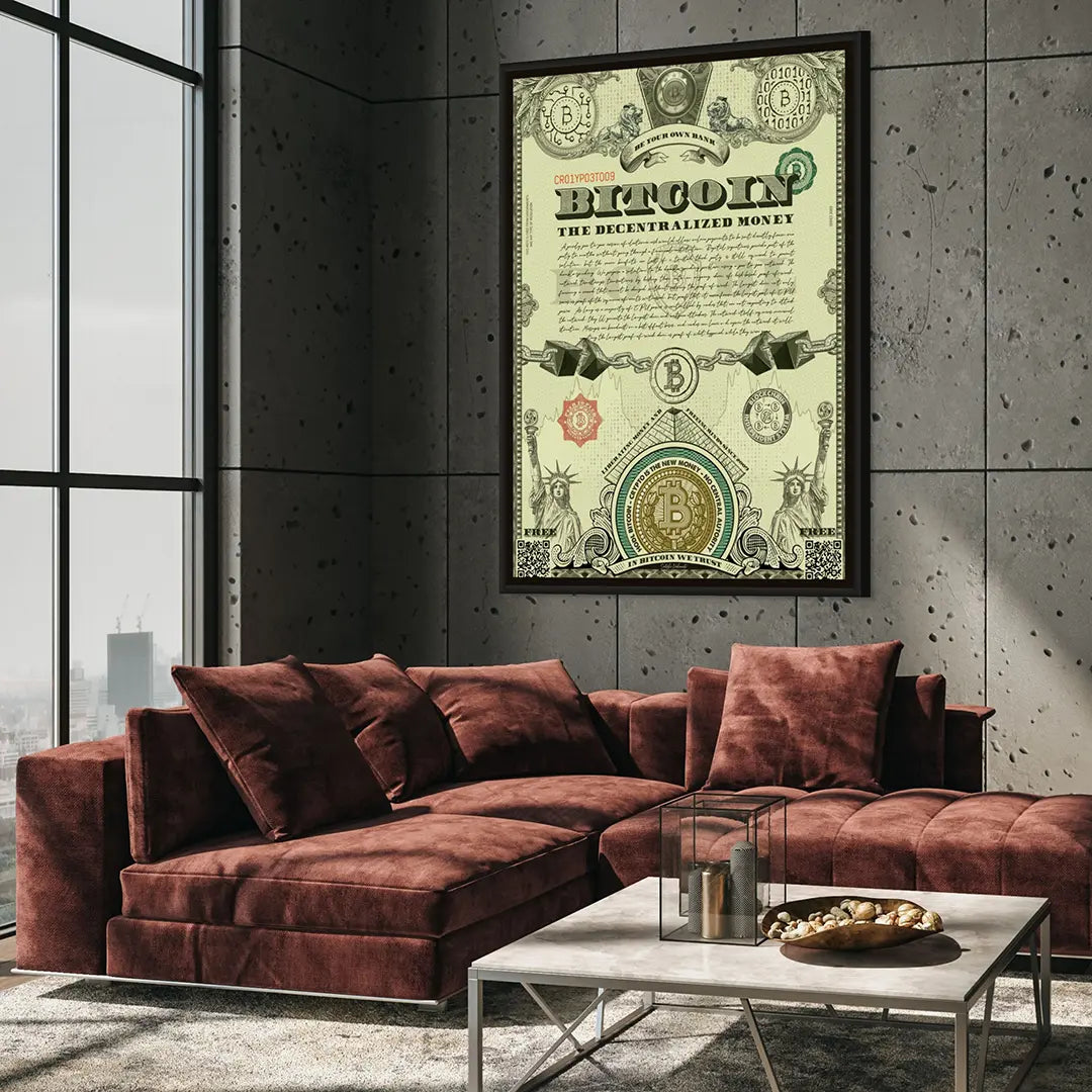 Bitcoin Certificate | Poster