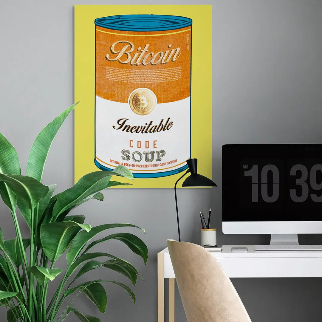 Bitcoin Soup | Plakat