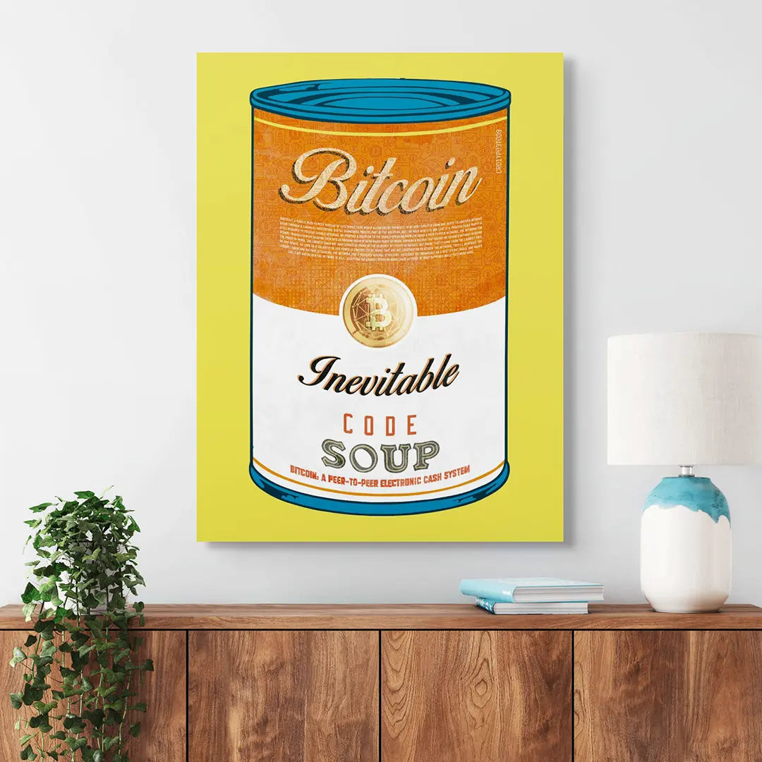 Bitcoin Soup | Plakat