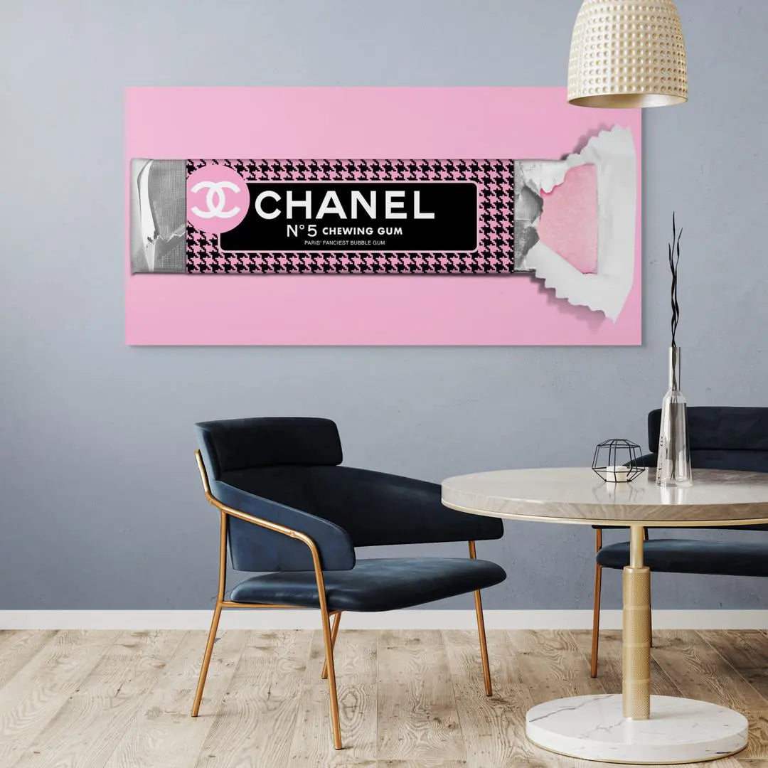 Bubble Gum Chanel | Obraz