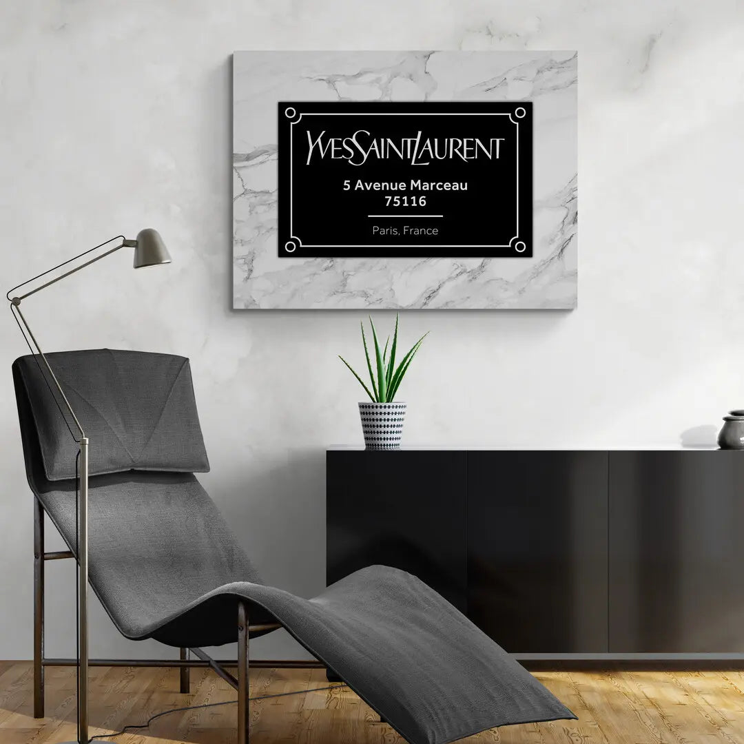 YSL Street Sign