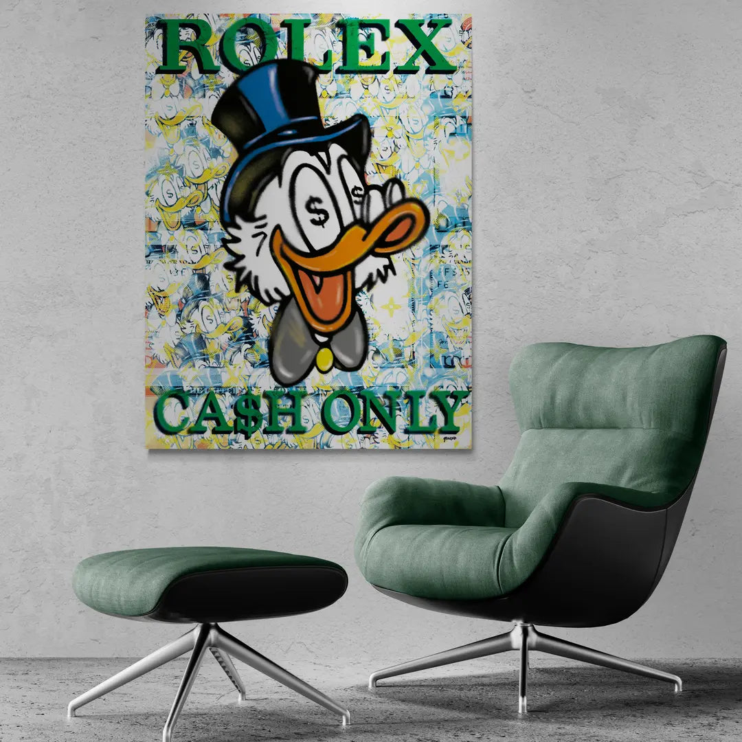 Rolex Cash Only | Plakat