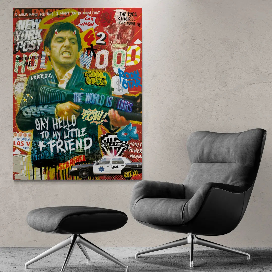 Scarface: Say Hello To My Little Friend | Plakat