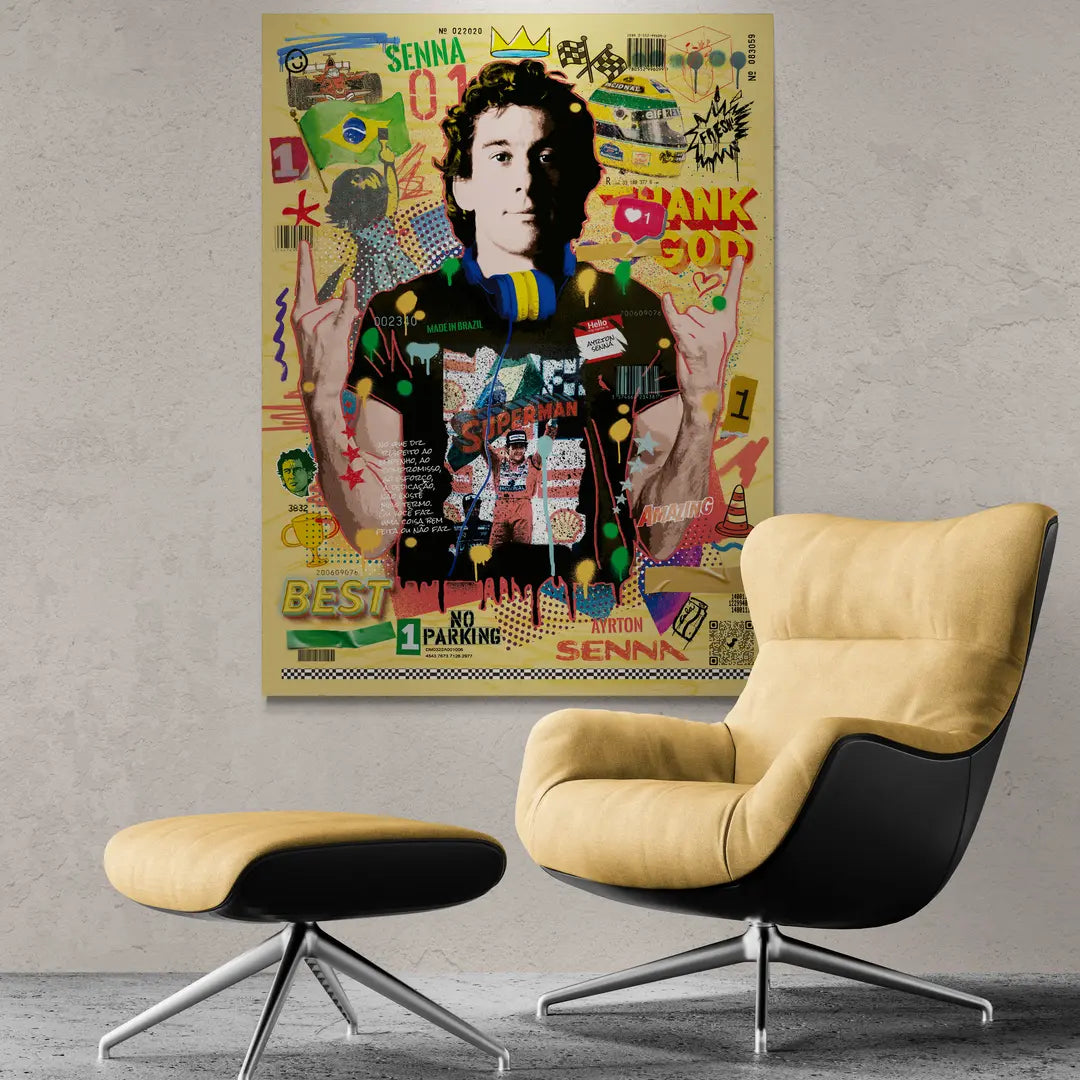 Ayrton Senna | Poster