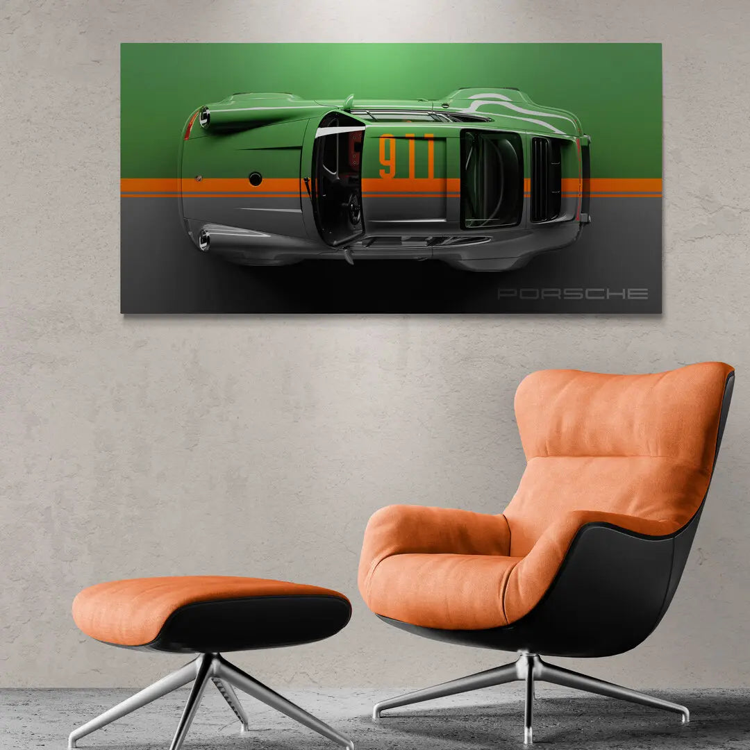Green Porsche 911 | Picture