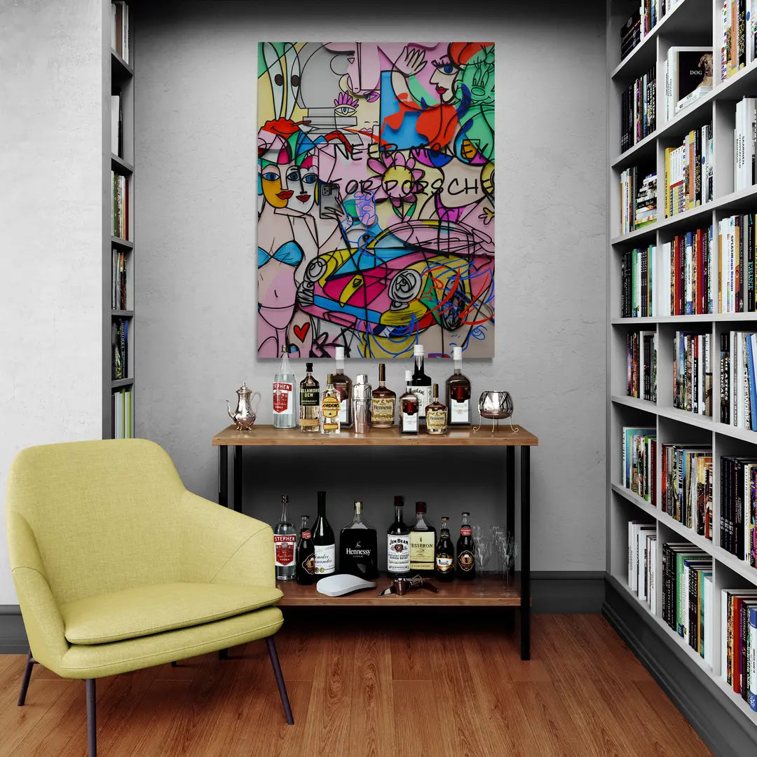 Need Money For Porsche | Obraz