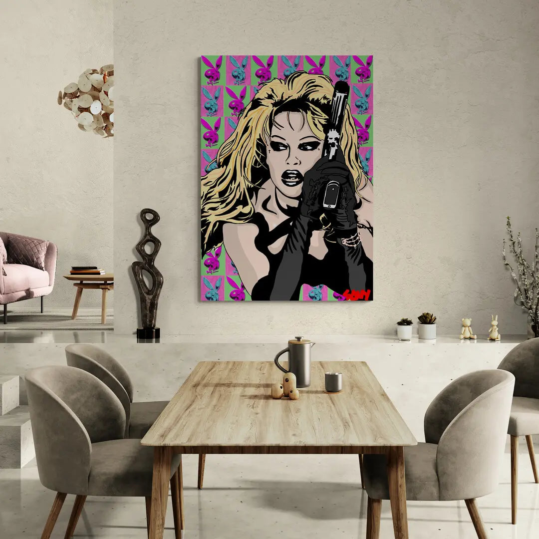 Pamela Barb Wire Playboy | Plakat